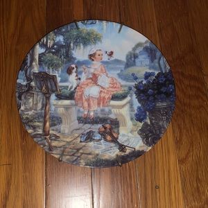 Knowles “Little Miss Muffet”, Collectors plate